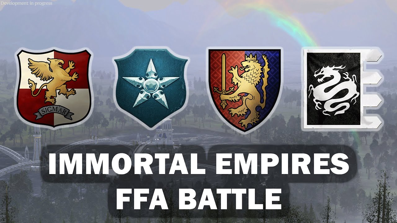 Immortal Empires FFA Battle - Total War Warhammer 3