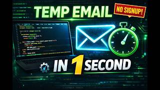 How to Create Temporary Email Instantly (no phone number) | Free Fake Email in 30 Seconds screenshot 4