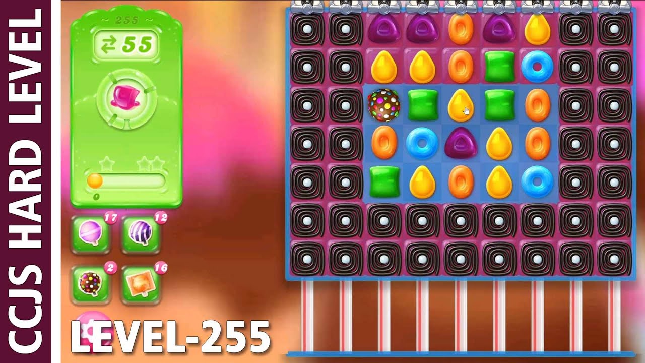 Candy Crush Jelly Saga Level - 255 || GAME PLAY FULL HD - YouTube