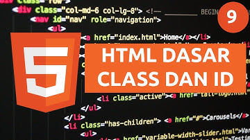 Belajar HTML Dasar - Perbedaan Class dan id