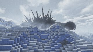 I thought it was a mountain (Minecraft Bedrock)