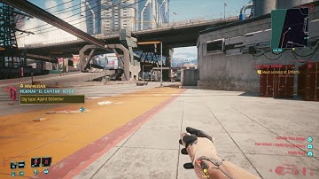 Cyberpunk 2077 Invisible Gun Glitch