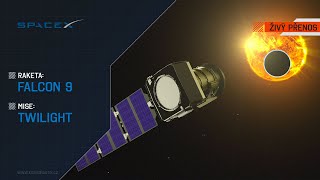 ŽIVĚ: Falcon 9 (Twilight)