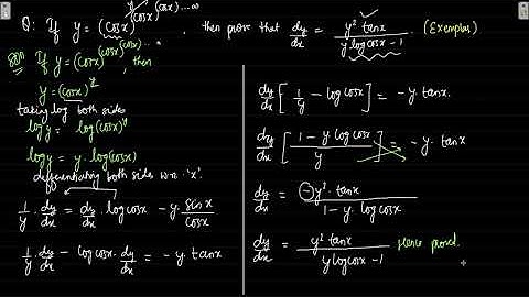 Differentiation - Differentiation of Infinite Functions -Example #3
