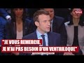 Macron à Le Pen : « je vous remercie, je n'ai pas besoin d'un ventriloque »