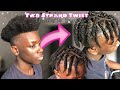 DOUBLE STRAND TWIST💦|w TRIANGLE PARTS💕✨|VERY DETAILED📝| Men Style| for MEN w/ HIGHTOP FADE✨