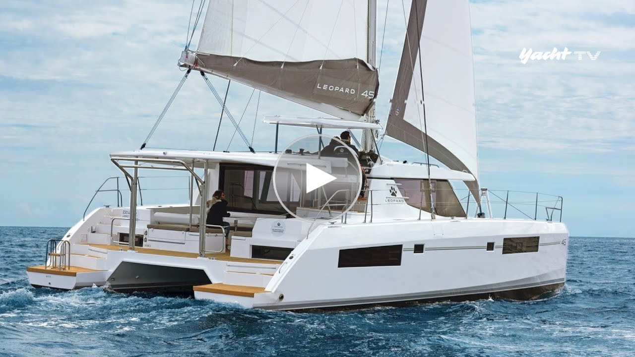 ⁣Fahrtenkatamaran Leopard 45 aus Südafrika im YACHT-Test (2017)
