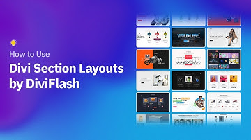 How to Use Divi Section Layouts by DiviFlash: 800+ FREE Modules Demo