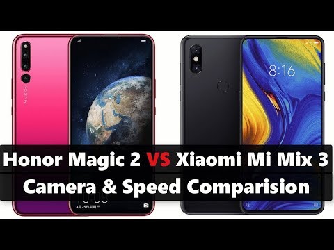 Honor Magic 2 Compared To Xiaomi Mi MIX 3 || Camera & Speed Comparision 【ITAKE】