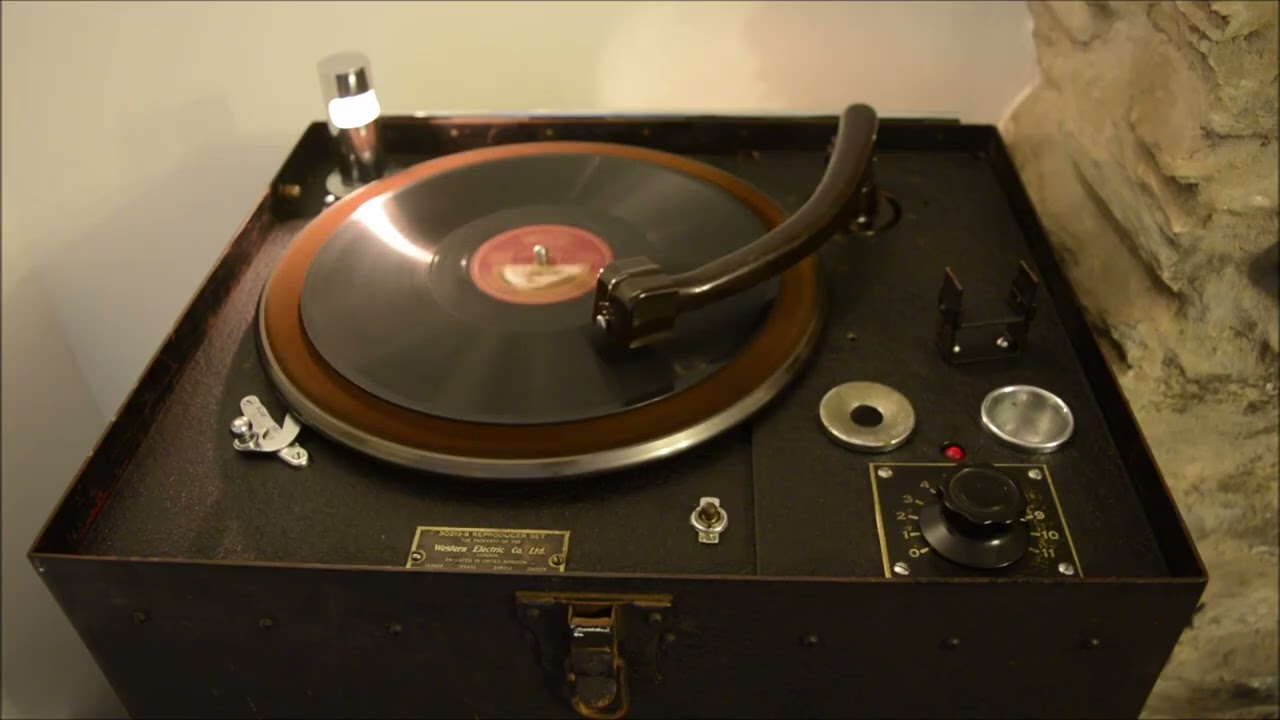 western Electric 30213 B Reproducer set  circa Early 1930's 