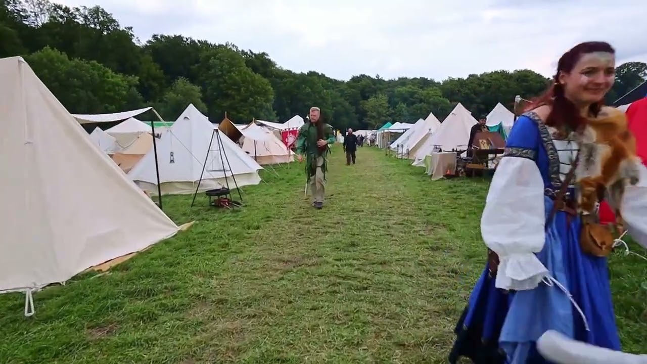 Drachenfest 2025 Spaziergang Grünes Lager Donnerstag