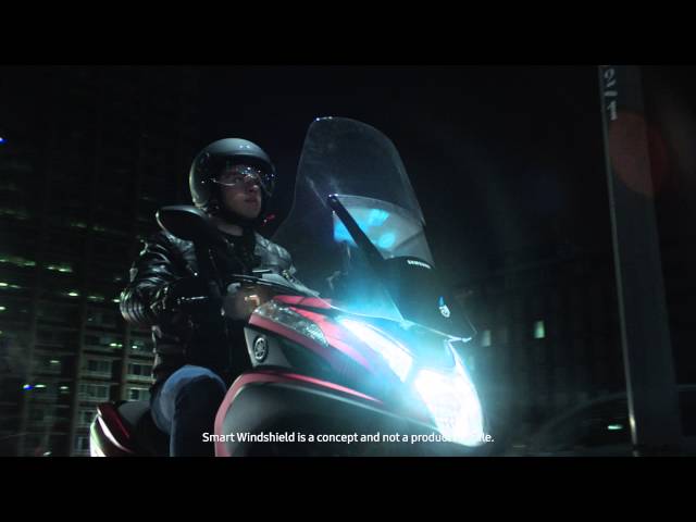 Video: SAMSUNG SMART WINDSHIELD