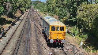 Recently Repainted Gbrf Class 73201 73142 Broadlands In Br Blue Passes Redhill 12082026