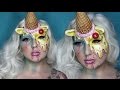 Ice Cream Unicorn Halloween Makeup Tutorial ft RawBeautyKristi