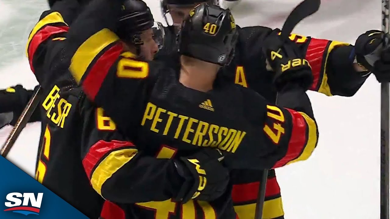 Elias Pettersson Beats Connor Ingram With Power Play Snipe