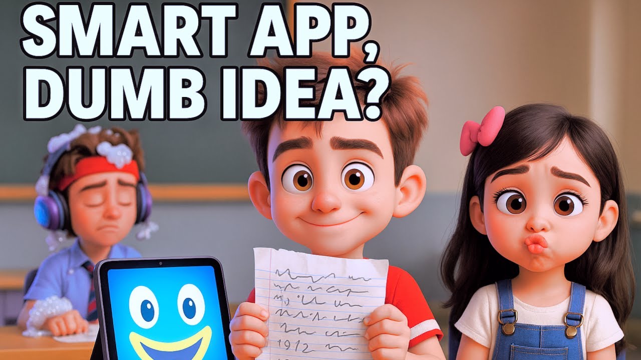 SMART APP, DUMB IDEA? 😂 | Jimmy vs The Homework App