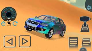 Passat Autofahren Spiel, WW Passat Fahren, Passat Spiel in der Wüste anschauen, Passat Auto Färbung screenshot 5