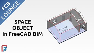 Create Room in FreeCAD BIM | Space Tool