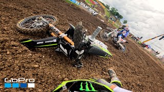 GoPro: Mikkel Haarup 2024 FIM MX2 Moto 2 from Round 7 France