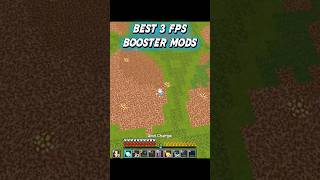 Best 3 FPS Booster Mods @minecraft #minecraft #gaming #minecraftshorts #optimized #best