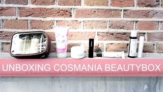 Unboxing Cosmania Beautybox Aug Girlscene