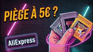 J’ai acheté des cartouches Game Boy à 5€ sur AliExpress… Erreur ? (Crash test Game Boy d'origine !)