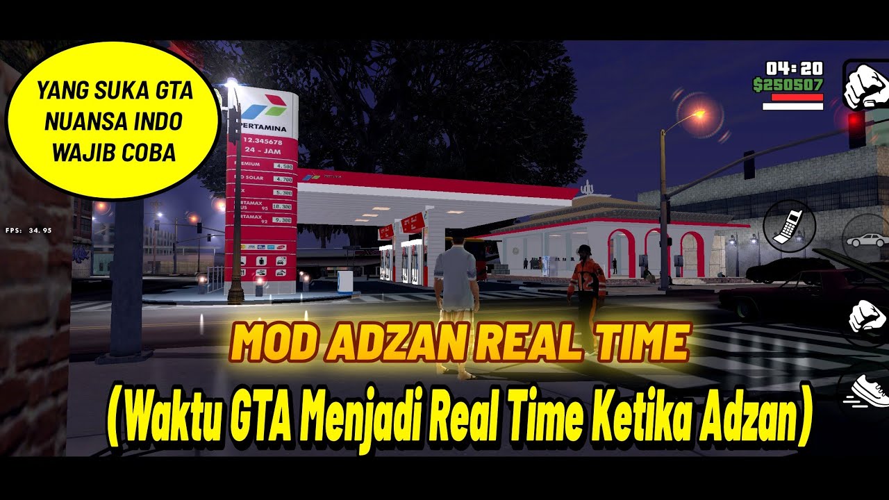 SHARE‼️MOD Adzan Real Time | Cocok Untuk Modpack Nuansa Indonesia | Modpacker GTA Wajib Coba