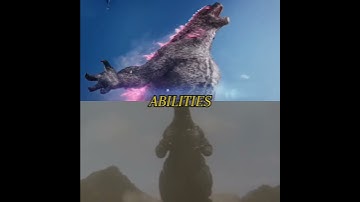Godzilla (Evolved) vs Heisei Godzilla #godzilla #godzillamovies #edit