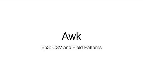 awk 3 - field patterns for csv