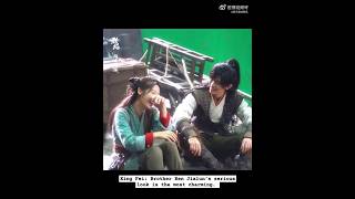 31624 renjialun Really Takes Good Care Of xingfei On The Set Of burningflames