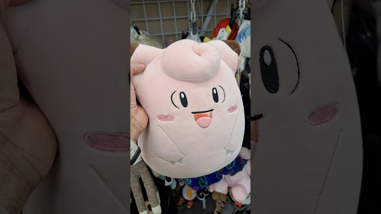 Pokémon Squishmallow Clefairy plush plushy collectible toy item 