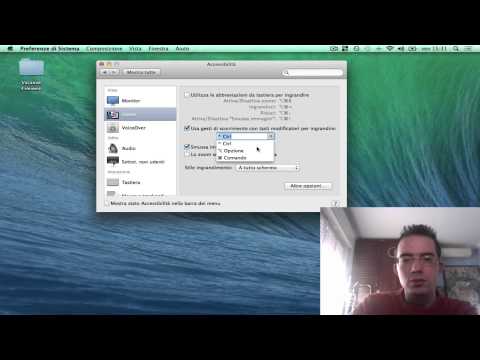 Come abilitare lo zoom su Mavericks!