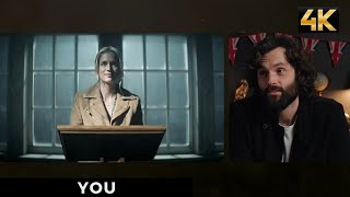 YOU - Penn Badgley Reacts to Joe's Dream Sequence