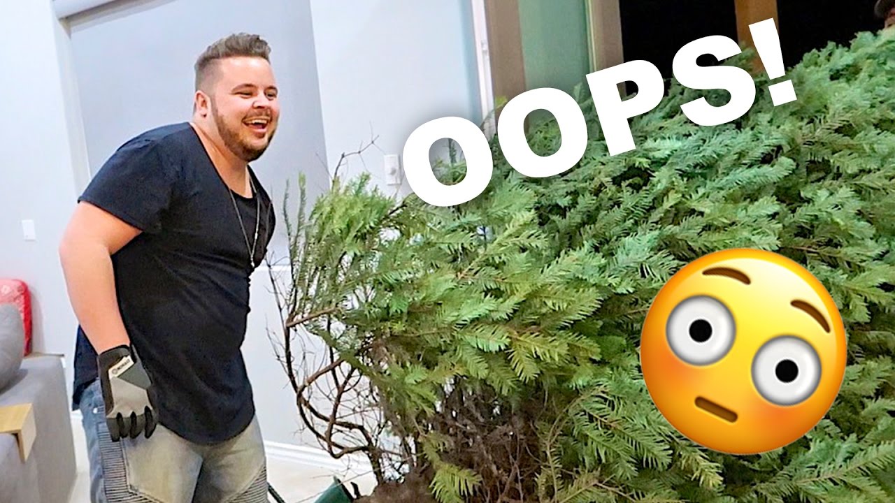 Christmas Tree Error CHRISTMAS TREE PROBLEM! - YouTube
