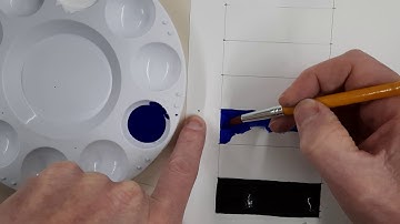 Monochromatic value scale part 1