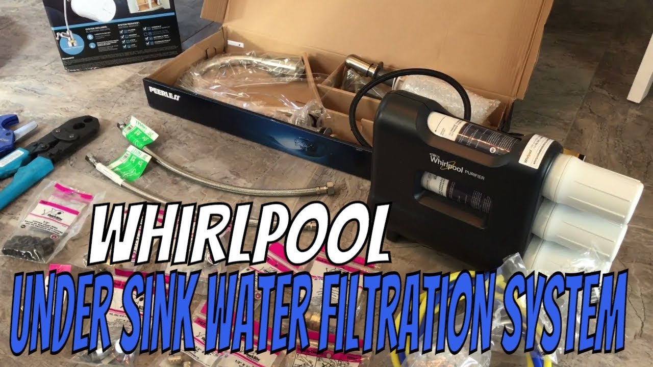 Whirlpool Tankless Triple Stage Carbon Block Under Sink Water Whirlpool Tankless Triple Stage Carbon Block Under Sink Water Filtration System Install