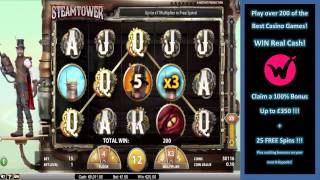 Steam Tower Slots - Spin to WIN top Netent Slots at Wicked Jackpots!