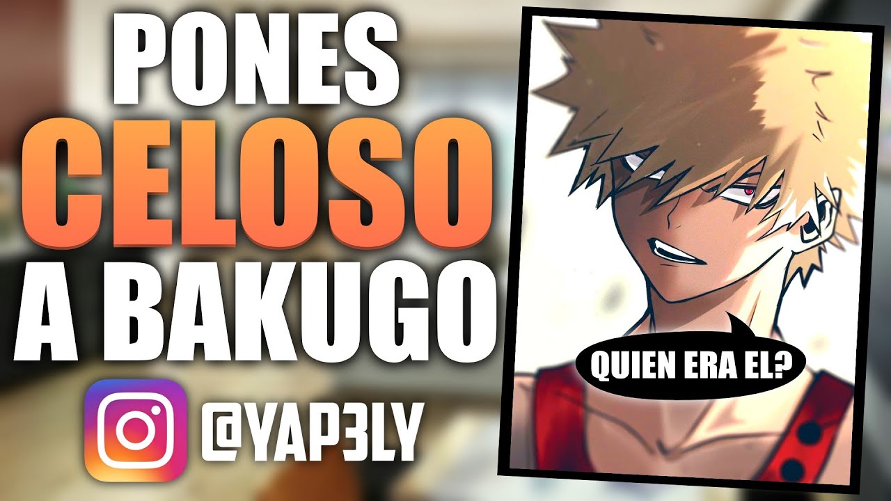 Pones CELOSO a BAKUGOU 🤭 | ASMR Bakugou | Roleplay