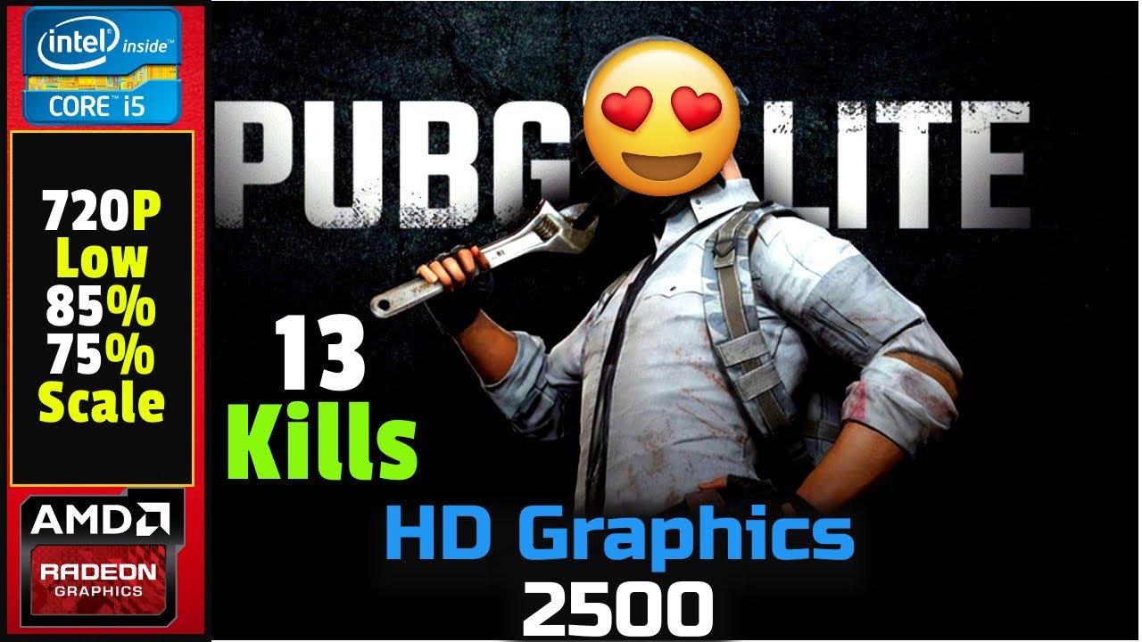 40 FPS With HD Graphics 2500 Pubg Pc Lite I5 3570 10gb Ram YouTube