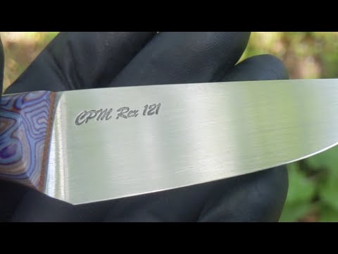 CPM Rex 121, Little Bear, 71HRC, Ghost Taper Tang