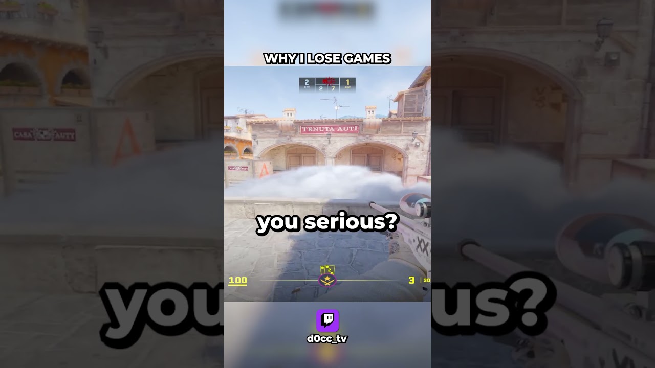 why I lose games 💀 #cs2 #csgo #counterstrike2