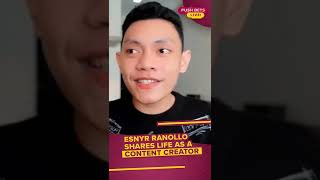 Esnyr Ranollo shares life as a content creator