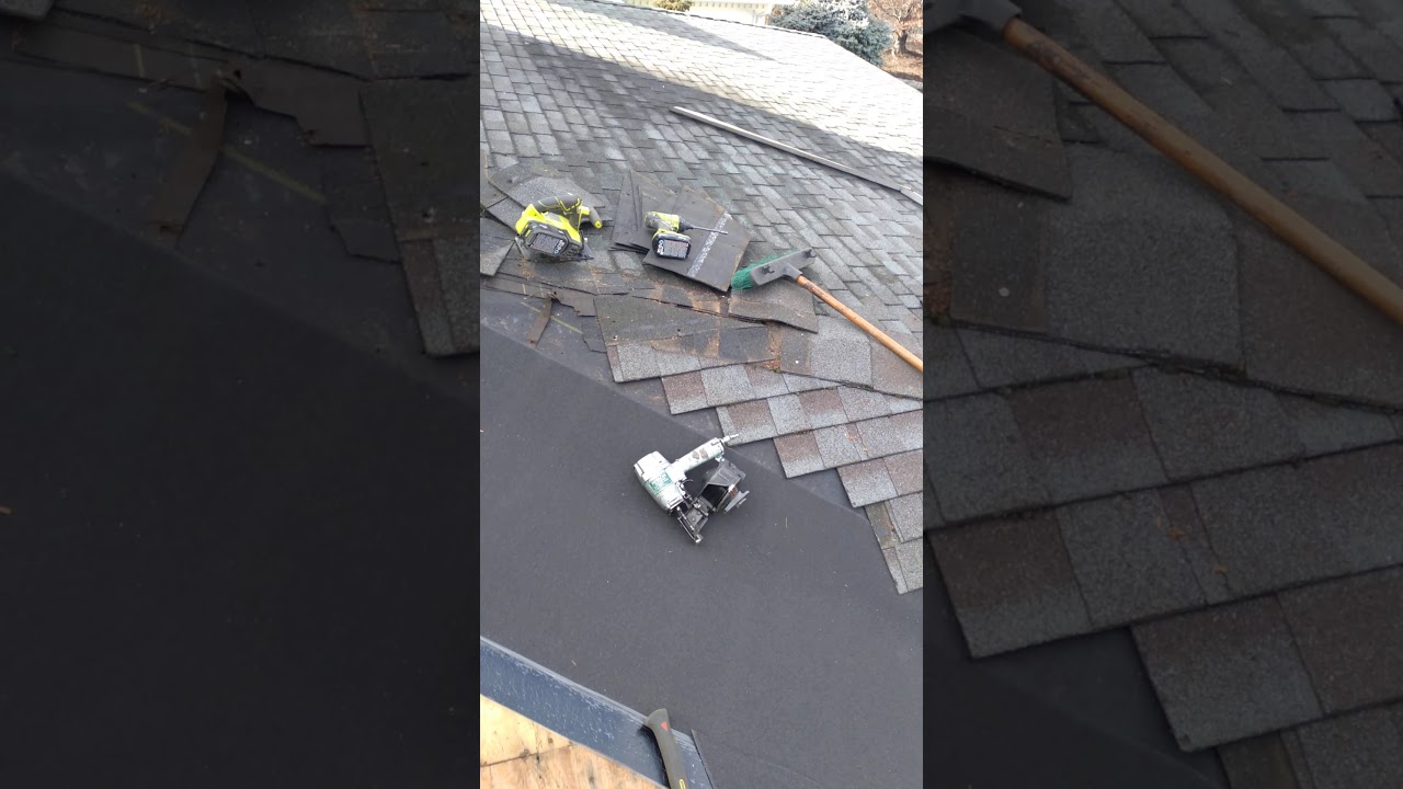 how to install roof shingles ice and water Shield