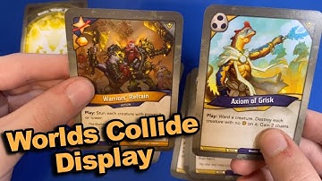 Opening an ENTIRE Worlds Collide KeyForge Display in 2022!! // KeyForge Deck Opening