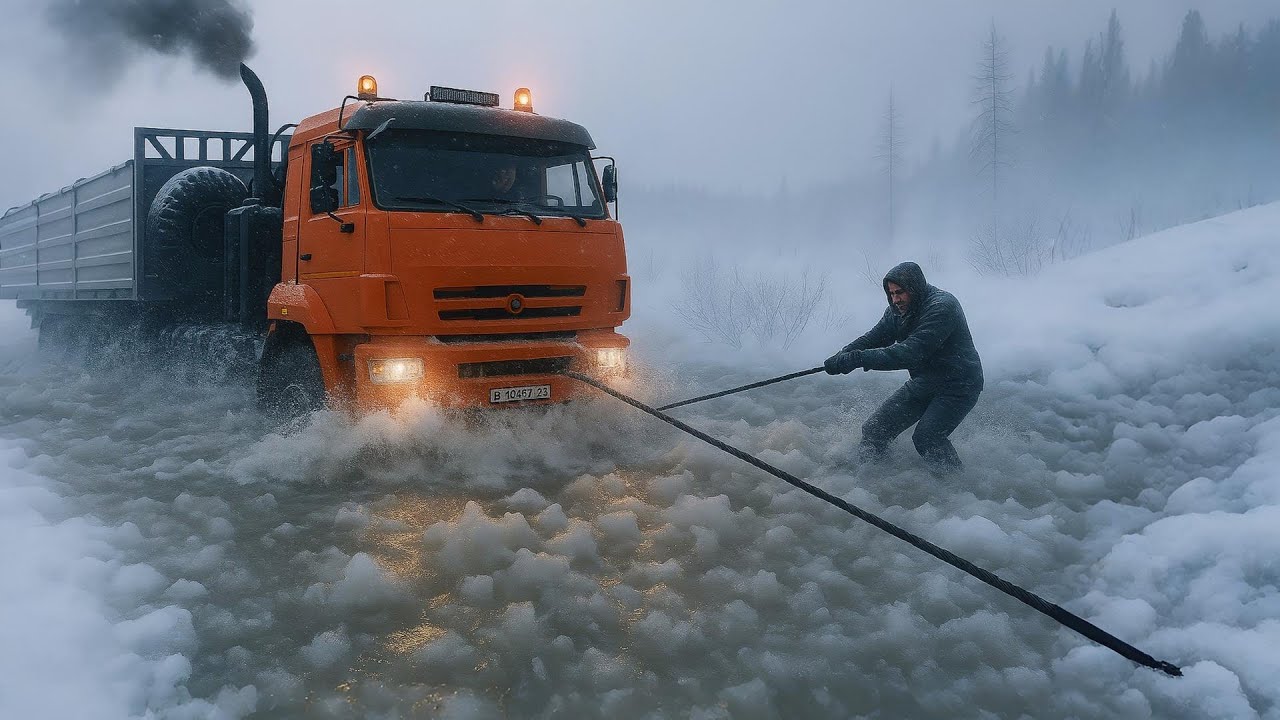 Dragging a Truck Through Frozen Danger – Mission Impossible?