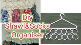 Diy SHAWL&SOCKS Hanger Organiser!!! easy screenshot 2