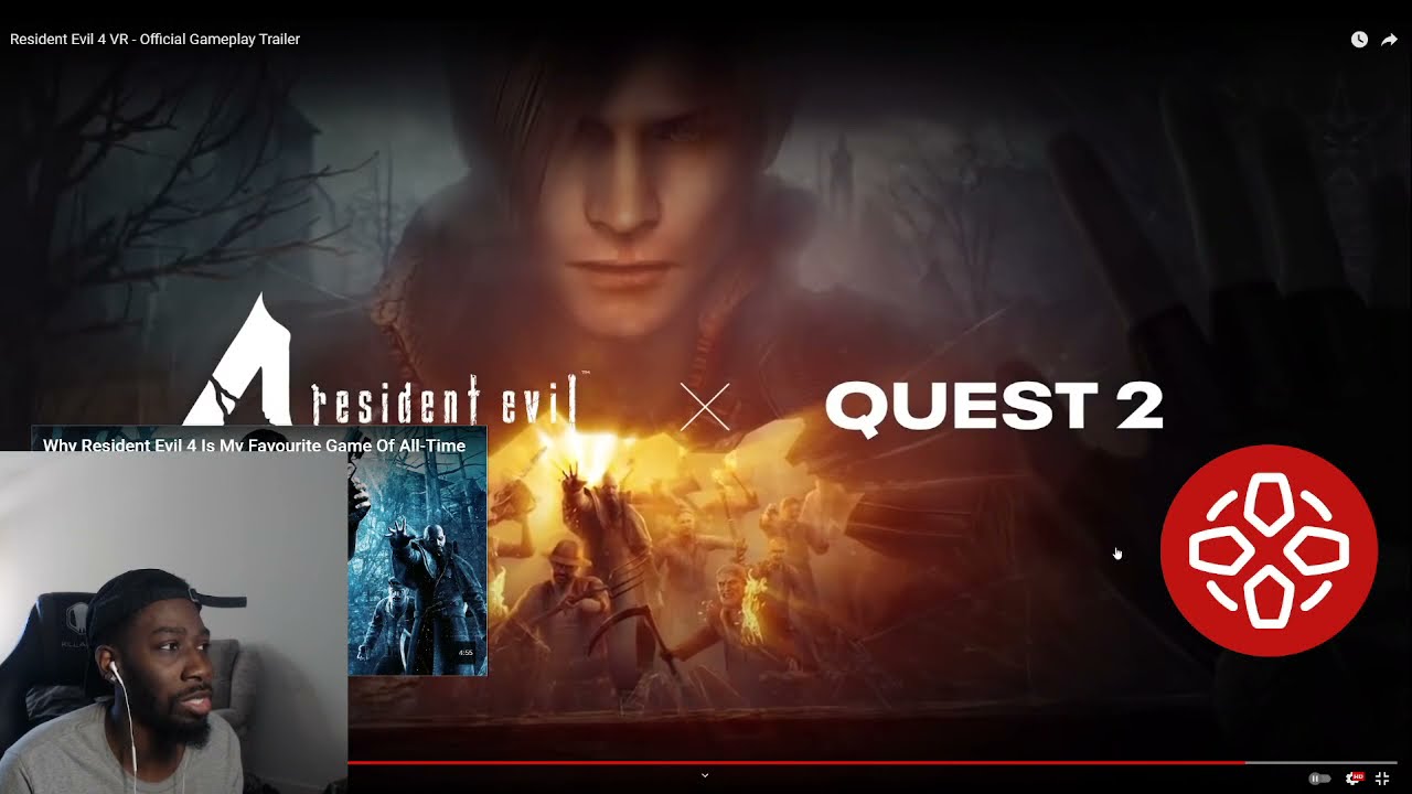 RE4 VR - Resident Evil 4 VR - Official Gameplay Trailer Reaction