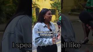 She speaks 5 languages 🇧🇷🇪🇸🇬🇧🇮🇹🇫🇷