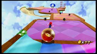 The Rainbow Road Roll | Super Mario Galaxy 2 | Rolling Coaster Galaxy