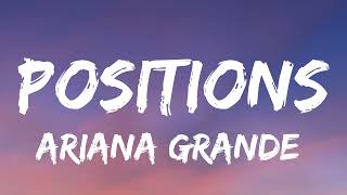 Positions Ariana Grande lirics karaoke